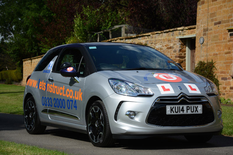 Let's Instruct Branded Driving Instructor Training Car